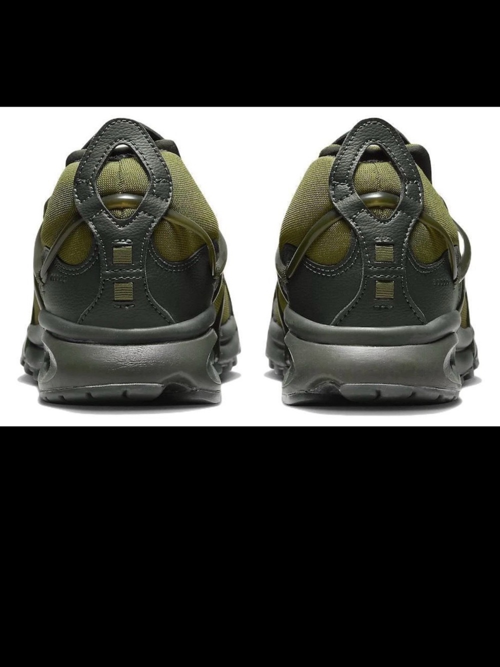 Nike Olive/Trek Green Cage-Style Running Shoes - Picture 3 of 6